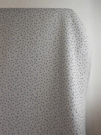 Dottie Ash - Dotted curtain fabric with Grey dots