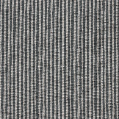 Laila Ash - Curtain fabric with Grey stripes