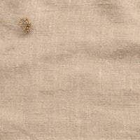 Beige Linen fabric - pre-washed 100% linen. Bianco Wheat by Ada & Ina.