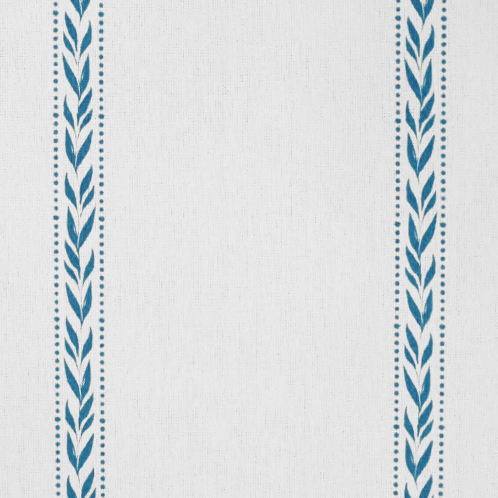 Helena Blue Stone - curtain fabric with Blue striped print