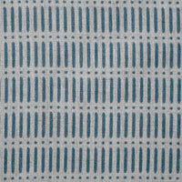 Egenia Blue Stone - Natural curtain fabric, Blue abstract print