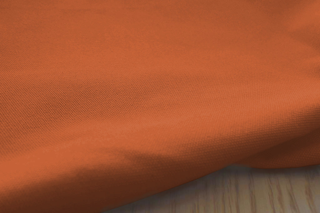 Burnt Orange 100% Cotton fabric