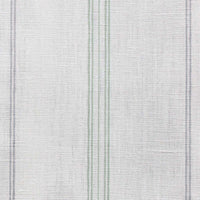 Elise Meadow-WHT - vertical two tone striped fabric.