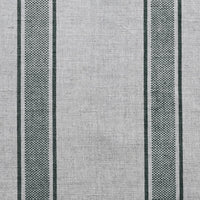 Bella Dark Pine - Curtain fabric with Dark Green stripes