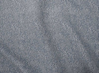 Erica Deep Blue - Curtain fabric with Dark Blue abstract print