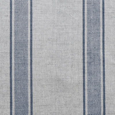 Bella Denim - Curtain fabric with Blue stripes