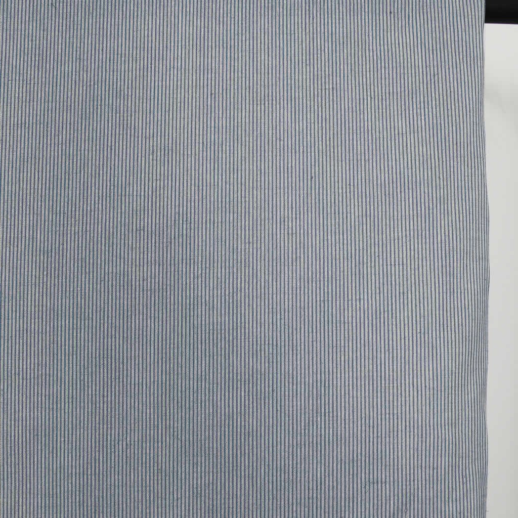 Pinni Denim - Curtain fabric with Blue striped print