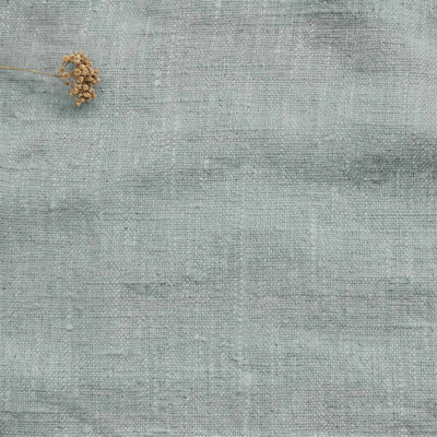 Duck Egg Blue Linen fabric - pre-washed 100% linen. Bianco Duck Egg by Ada & Ina.