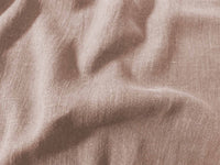 Dusty Pink Linen Cotton fabric. Very soft - close-up. Enni Old Rosa by Ada & Ina