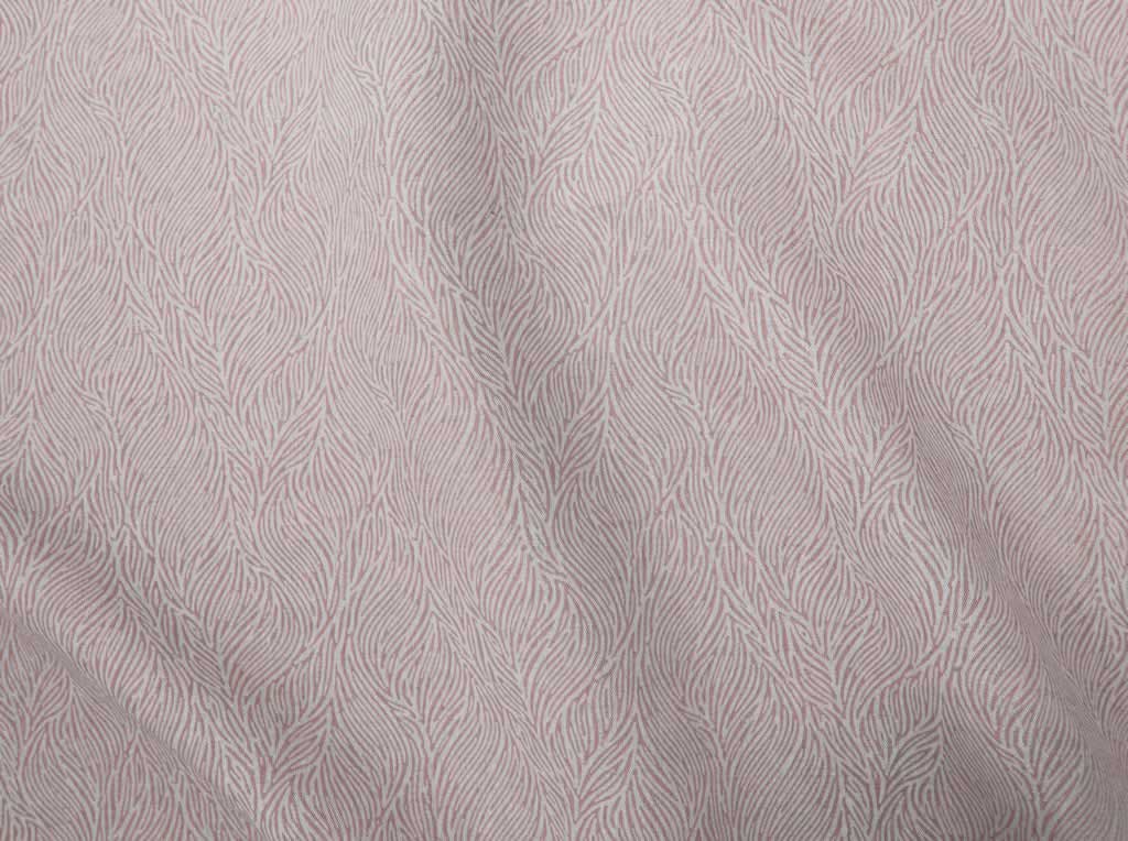 Erica Dusty Pink - Curtain fabric with Pink abstract print
