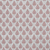 Kira-INV Dusty Pink - Curtain fabric with Pink botanical print