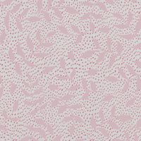 Fita Peony WHT - curtain fabric with Pink floral print