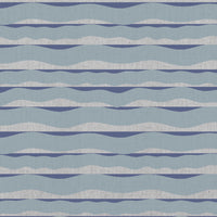 Fransibella Blue Mist-NAT - natural curtain fabric with Blue abstract print