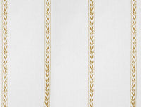 Helena Gold Rod - curtain fabric with Yellow striped print