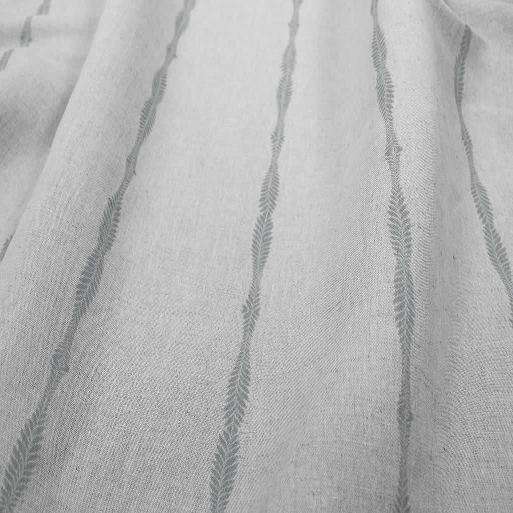 Irina Greige - Curtain fabric with Grey abstract print