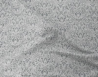Jasmi Greige - Curtain fabric with Grey abstract print