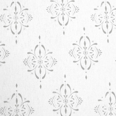 Britt Greige Clay - curtain fabric with Dusty Grey abstract print