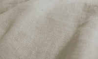 Greta Light Natural - 100% Linen fabric - luxurious heavy linen fabric, structure