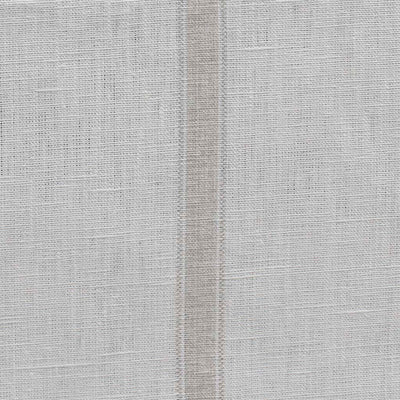 Rune Grey Sand - vertical grey tone striped fabric.