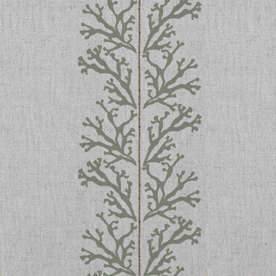 Hensley Moss - Curtain fabric with Green abstract print