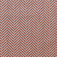 Hugo Crimson Red - Curtain fabric, abstract Red herringbone pattern