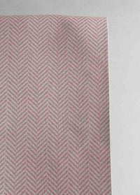 Hugo Sweetpea - Curtain fabric, abstract Pink herringbone pattern