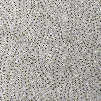 Pia Leaf - Curtain fabric, abstract Green leaf pattern