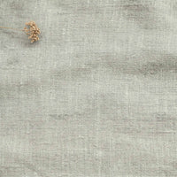 Light Grey Linen fabric - pre-washed 100% linen. Bianco Pearl by Ada & Ina.