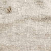 Light Natural Linen fabric - pre-washed 100% linen. Bianco Oatmeal by Ada & Ina.