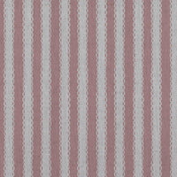 Pink Striped Linen Curtain Fabric - Lisabella Dusty Pink - Natural base fabric.