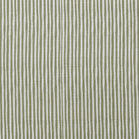 Maisa Moss - Striped curtain fabric, Green stripes. Close Up Photo