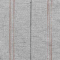 Elise New Blush- Linen Cotton mix curtain fabric, Pink & Grey stripes