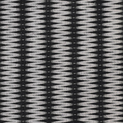 Ksenia Noir - Curtain fabric, abstract Black pattern