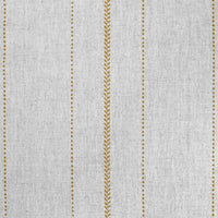 Inari Ochra - Curtain fabric with Orange Yellow striped print