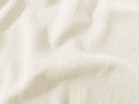 Off-white Linen Cotton fabric. Very soft - close-up. Enni Off-white by Ada & Ina