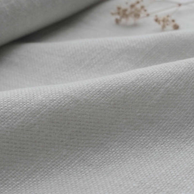 Pale Blue Heavy Linen - curtain fabric and upholstery fabric 100% linen. Greta Pearl.