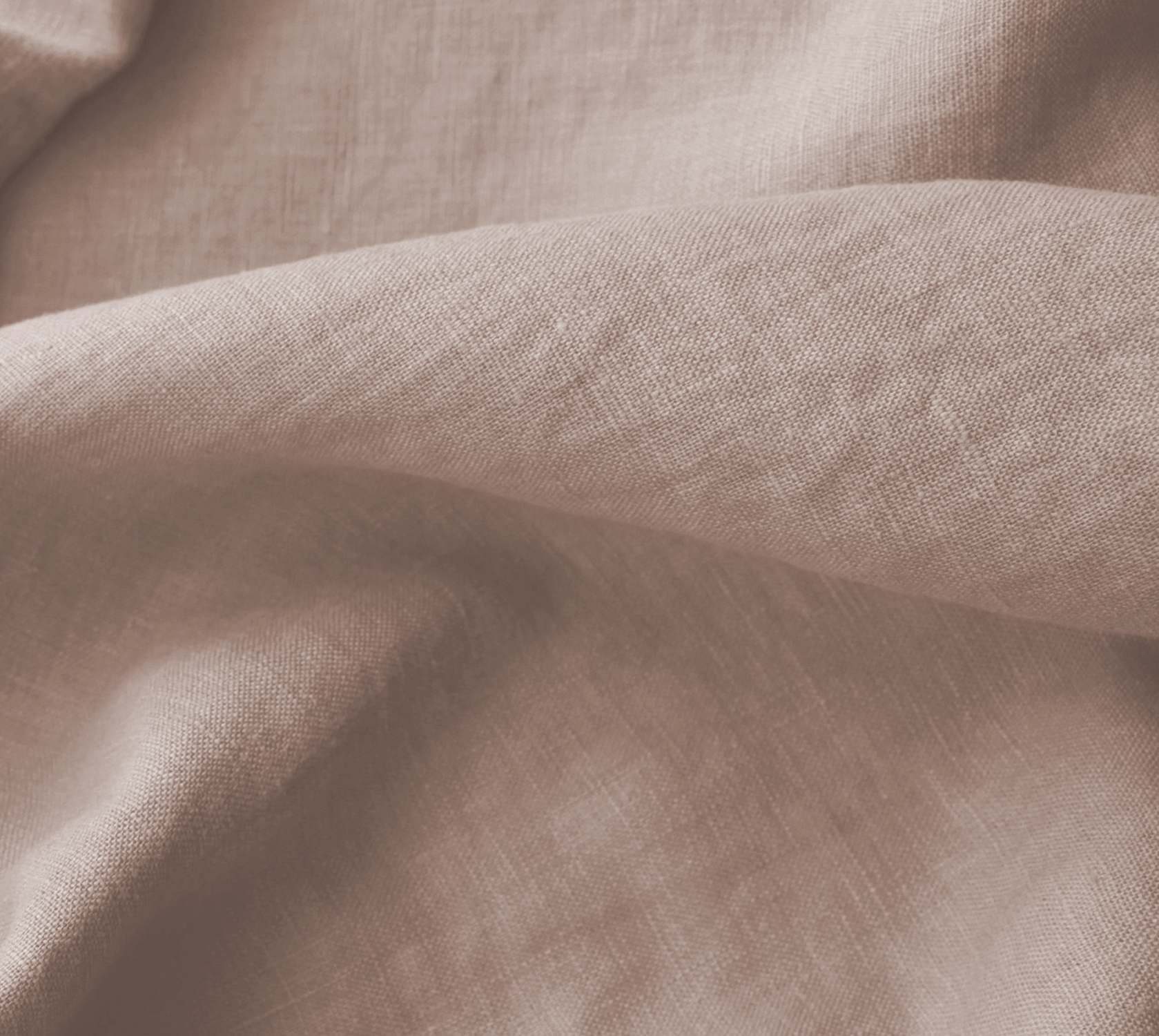 Pink 100% Linen Fabric. Bea Powder Pink by Ada & Ina Fabrics