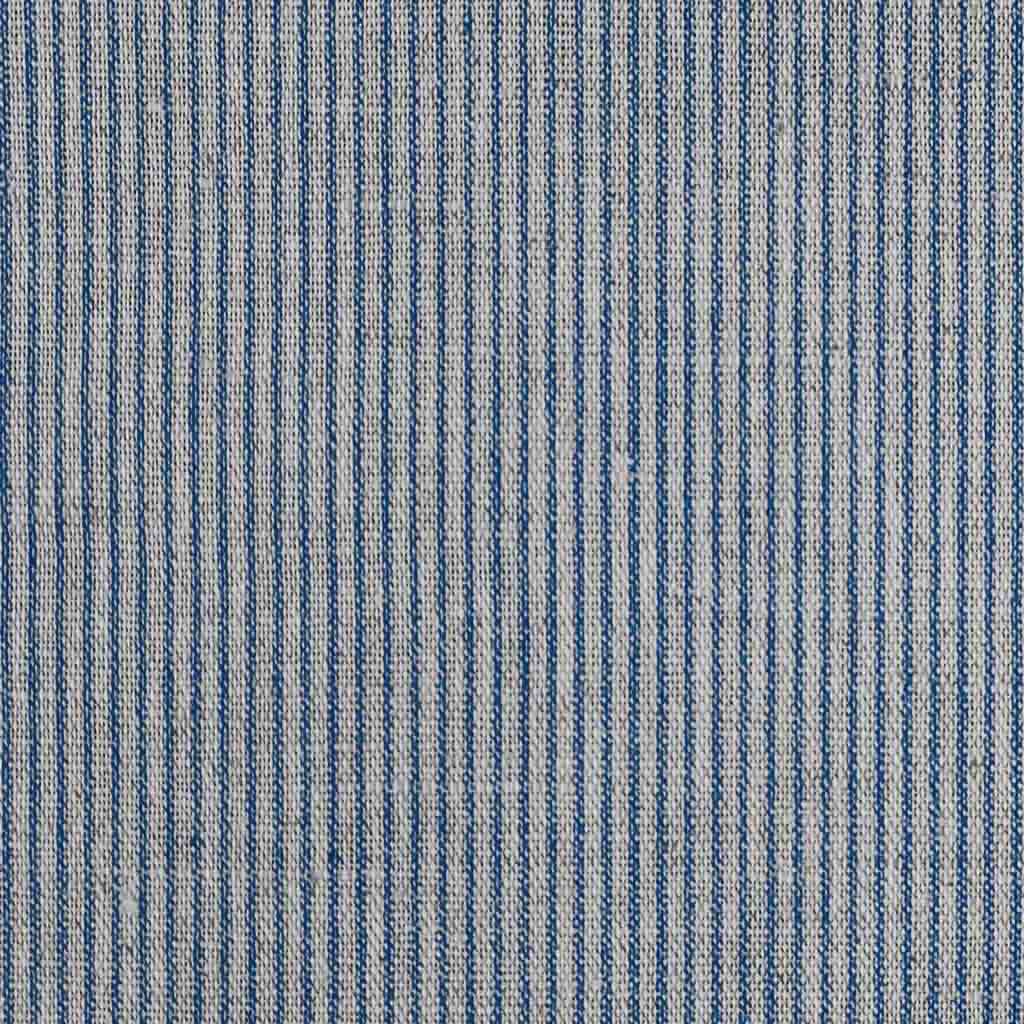 Pinni Night Blue - Curtain fabric with Blue striped print
