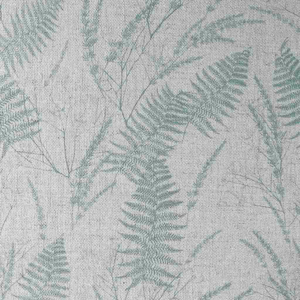 Fernia Sage - Fabric for curtains with Light Green pattern