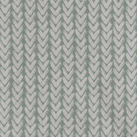 Fia Sage - Linen curtain fabric, abstract Green pattern