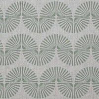Ofira Sage - Curtain fabric with Green abstract print