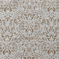 Jasmi Sand- Curtain fabric with Brown abstract print
