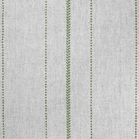 Inari Seaweed - Curtain fabric with Green striped print