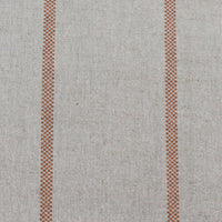 Ronja Tangerine - Curtain fabric with Orange stripes