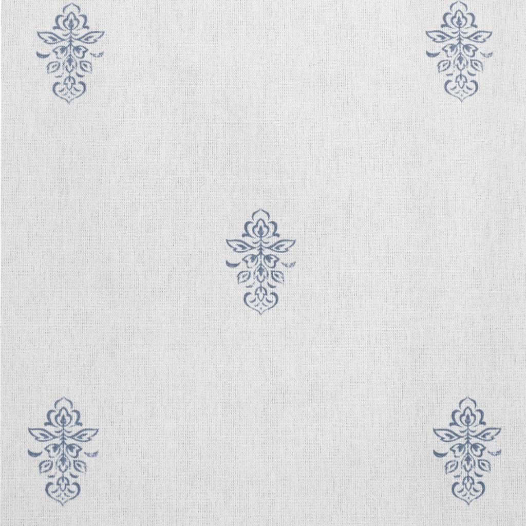Lisana Agate Blue - Curtain fabric with Blue abstract print