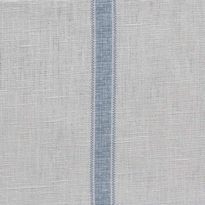 Rune Agate Blue - vertical blue tone striped fabric.