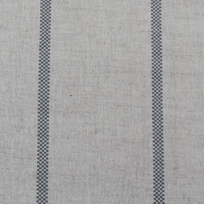 Ronja Ash - Curtain fabric with Grey stripes