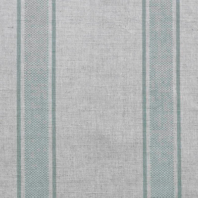 Bella Jade Mist - Curtain fabric with Green-Blue stripes