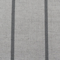 Ronja Black - Curtain fabric with Black stripes