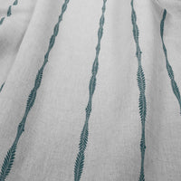 Irina Blue Stone - Curtain fabric with Blue abstract print